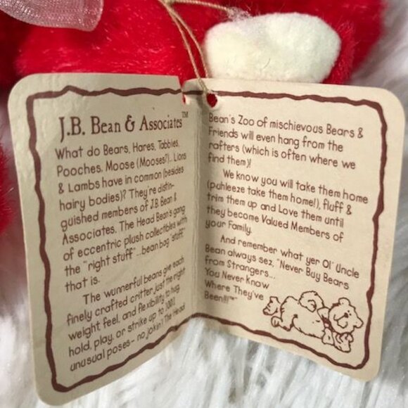 Boyds Bears HUGGLEBY B. BEARIKIND Head Beans Collection - Picture 6 of 7